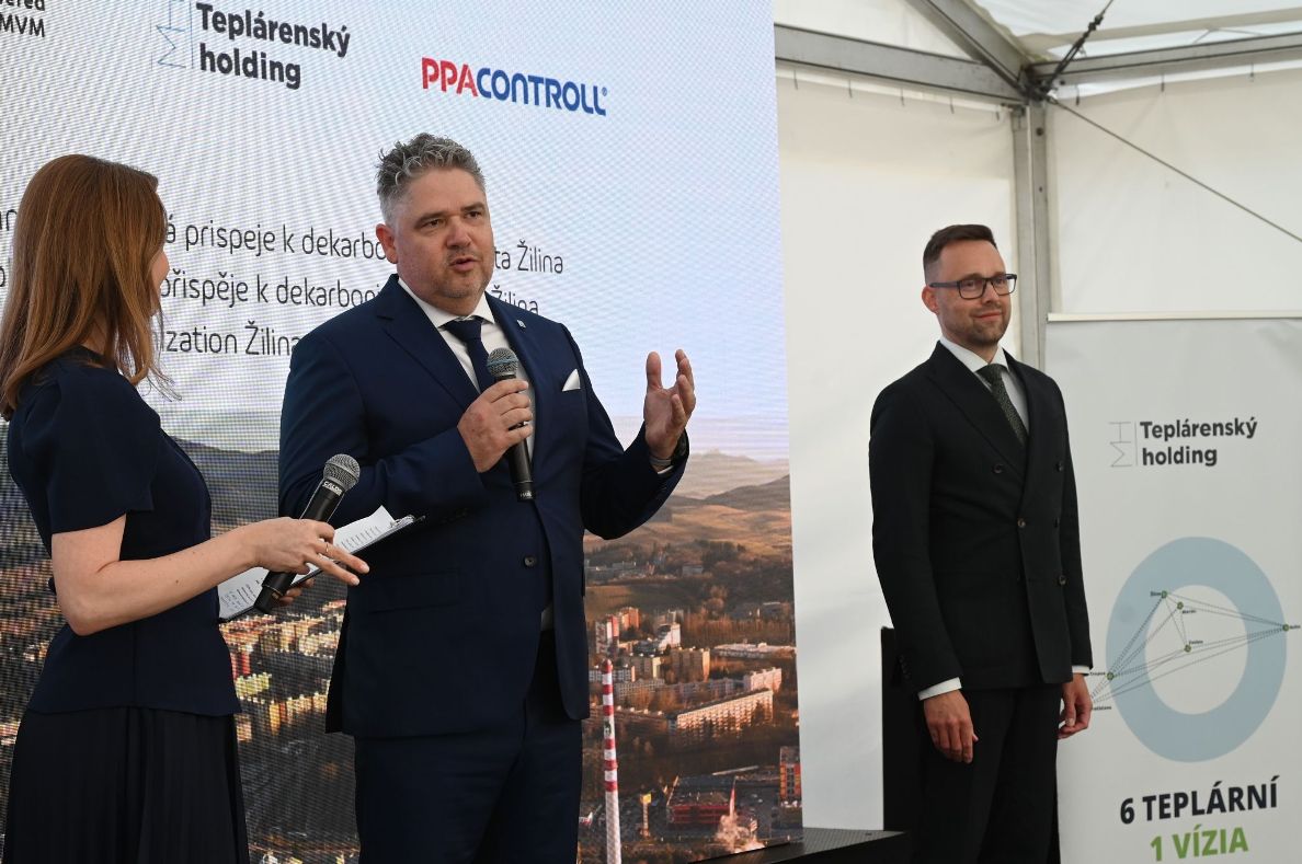 V Žiline spustili veľké kogeneračné jednotky, projekt pre tepláreň realizovali slovenské a české firmy