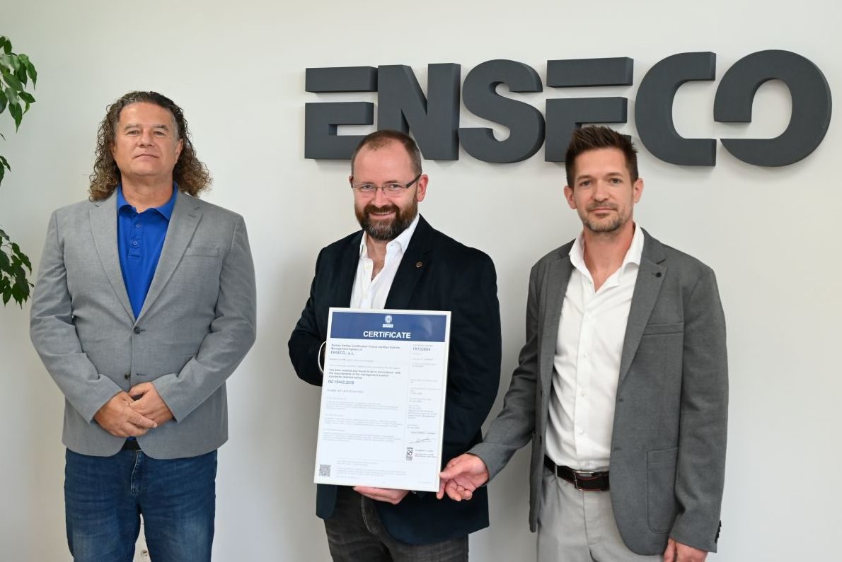 ENSECO v exkluzívnom klube: spoločnosť získala certifikát kultúry jadrovej bezpečnosti