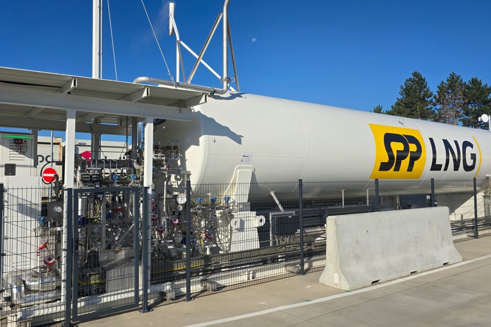 SPP otvoril novú LNG stanicu pri Žiline