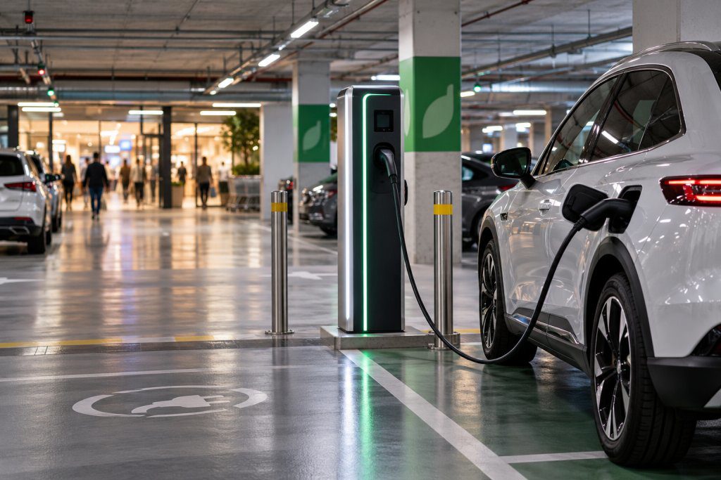 Nákupné centrá v Bratislave sa menia na nové nabíjacie uzly pre elektromobily