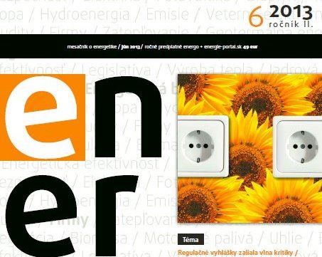 Čo by vám nemalo ujsť. ENERGO, 2013/06