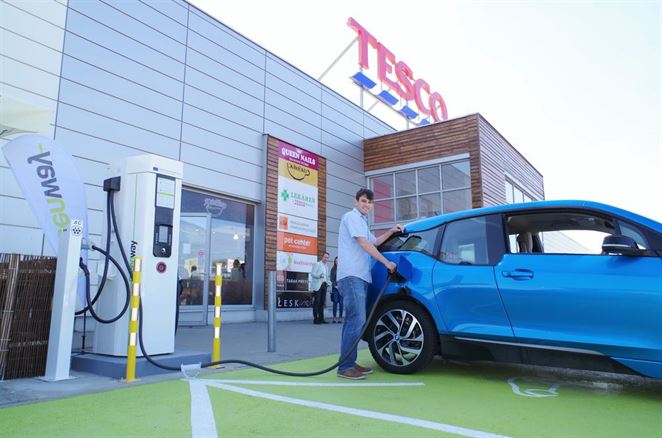 Greenway otvára päť nových rýchlonabíjacích staníc pre elektromobily na Slovensku