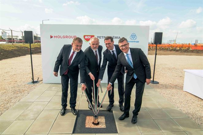 Skupina MOL investuje 1,2 miliardy eur do výroby polyéterických polyolov